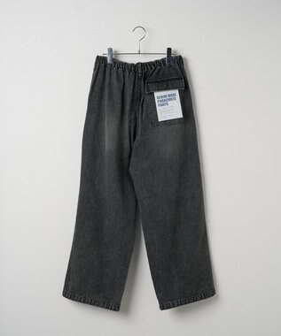 WEGO デニムパラシュートパンツ スミクロ