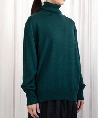 muuc エクストラファインメリノ・ベーシックタートルネックプルオーバー