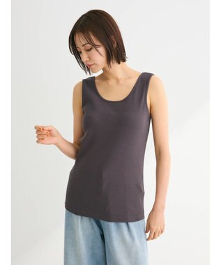 Green Parks ＢＰ　２ＷＡＹリブタンクトップ Charcoal Gray