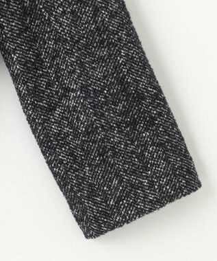 #Newans 【セットアップ可能】ワイドスリーブツイードプルオーバー グレー