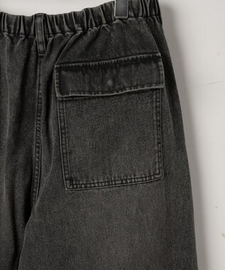 WEGO デニムパラシュートパンツ スミクロ