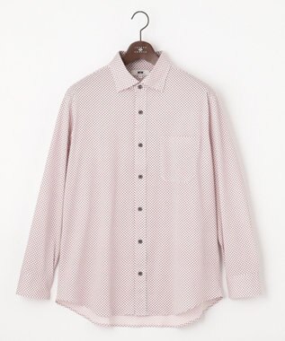 JOSEPH ABBOUD 【キングサイズ・快適な着心地・イージーケア】ジャージーシャツ ワイン系5