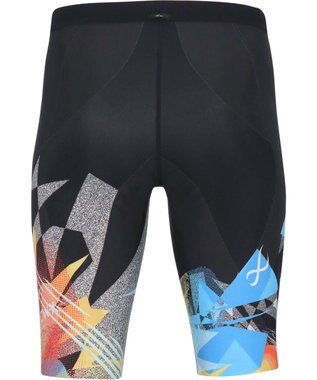 CW-X 【MEN】 CW-X スポーツタイツ 【イチローシグネチャ―モデル 2025】 ハーフ ひざ上丈 下半身サポート(股関節・腰・おしり・ふともも) マラソン 球技 メンズ HZO085 /ワコール オレンジ