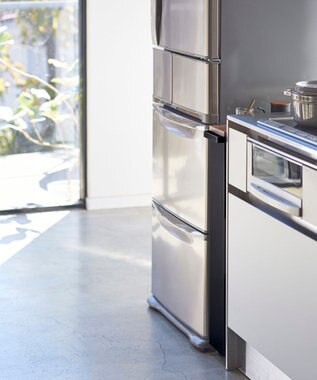 tower ハンドル付きスリムワゴン タワー ブラック ブラック