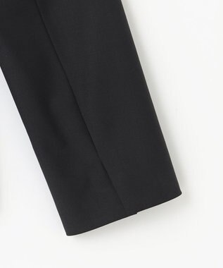 J.PRESS LADIES S 【セットアップ対応】BAHARIYE SOLID ノーカラー ジャケット ブラック系