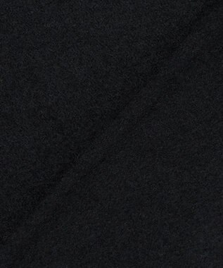 23区 【エステータ】ウールリバー ポンチョ コート ブラック