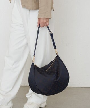 russet ナイロンジャガード2WAYショルダーバッグ(CE-1620) Purple/BR