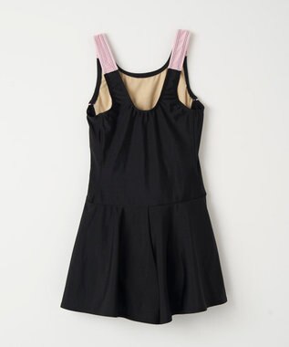 OP／FILA 【FILA】スクールワンピース水着 ブラック×ピンク