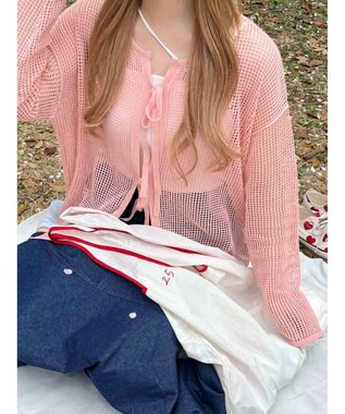 Green Parks パイピング配色バック Red