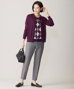 J.PRESS LADIES デザインパールワントップ ネックレス ゴールド系