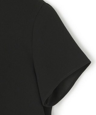 BEIGE， 【L-size】SHELBY / ハーフスリーブブラウス Black