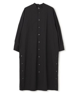 NAVE 【ReNAVE・セットアップ可/洗える/接触冷感/UVケア】コットンポリブロード ワンピース ブラック系