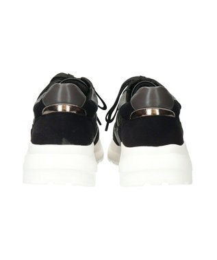 Bridget Birkin 【PARADIS COULEUR】異素材コンビレースアップスニーカー ブラックコンビ