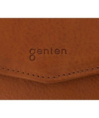 genten トスカ ギャルソン長財布 チャ