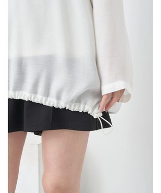 earth music&ecology シアーアノラック Off White