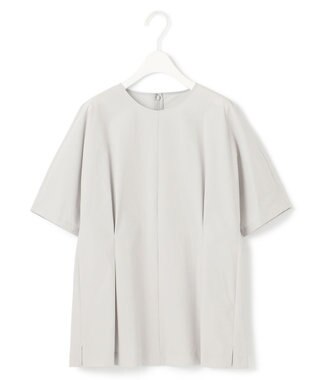 ICB L 【接触冷感・撥水・UVケア・洗える】 プルーフ4WAYタフタ ブラウス トープ系