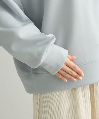 Green Parks ロゴ刺繍ダンボールプルオーバー Gray