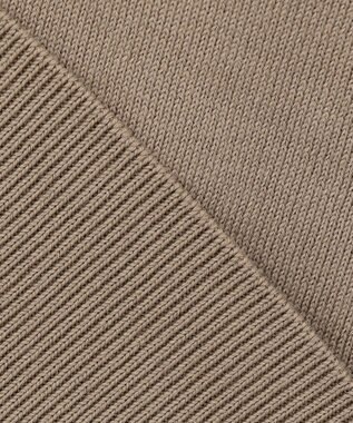 GOTAIRIKU ニットポロ＿無地 ベージュ系