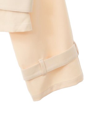 earth music&ecology バックフレアショートトレンチコート Light Beige