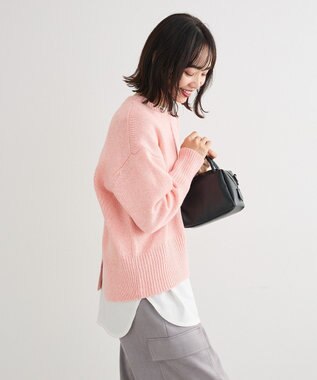 Green Parks こなれ主役ニットプルオーバー Pink