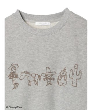 Green Parks ＴＯＹ　ＳＴＯＲＹ／フロッキー裏毛プルオーバーII Gray Mixture