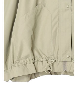 Green Parks 撥水加工　裾ドロストブルゾン Khaki