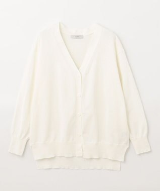 ANY 【洗濯機可能・UVケア】Ｖネック カーディガン オフ