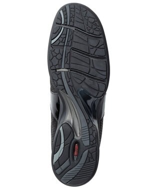 ASICS WALKING ペダラウォーキングシューズ 2E ヒール高3.0cm ブラック系