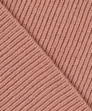 ANY ウールブレンドバルーンスリーブニット コーラル