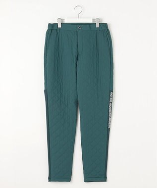 23区GOLF 冬の最強防寒アイテム【MEN】キルティングパンツ ダークグリーン系