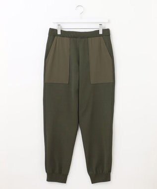 23区GOLF 【23Fondation/MEN】ニット ジョガーパンツ カーキ系
