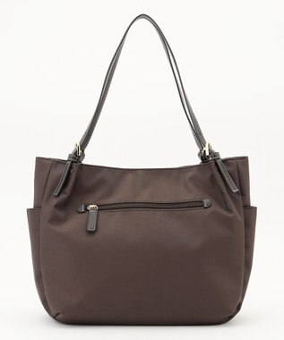 LA BAGAGERIE ポリエステルキャンバス　A4トート チョコ