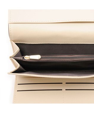 MioFIRANO ラスタープレートロングウォレット 財布　FIRANO フィラノ IVORY