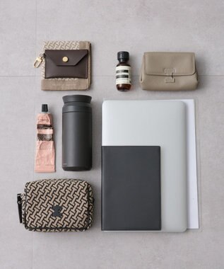 IACUCCI 〈美人百花2月号〉モノグランマ M JACQUARD/RUGA ブラック