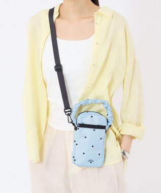LeSportsac GH MINI PHONE XBODY/フレッシュブラックハーツ フレッシュブラックハーツ