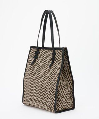 IACUCCI 〈美人百花2月号〉モノグランマ M JACQUARD/RUGA ブラック