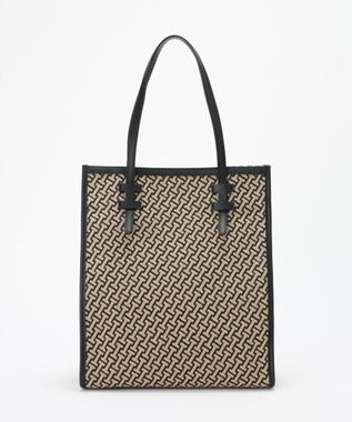 IACUCCI 〈美人百花2月号〉モノグランマ M JACQUARD/RUGA ブラック