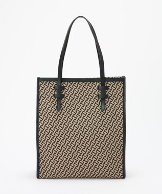 IACUCCI 〈美人百花2月号〉モノグランマ M JACQUARD/RUGA ブラック