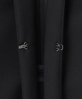 J.PRESS LADIES S 【セットアップ対応】BAHARIYE SOLID ノーカラー ジャケット ブラック系