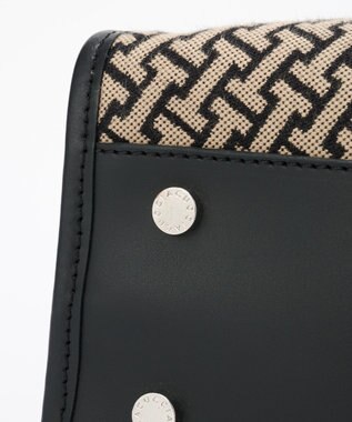 IACUCCI 〈美人百花2月号〉モノグランマ M JACQUARD/RUGA ブラック