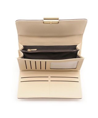MioFIRANO ラスタープレートロングウォレット 財布　FIRANO フィラノ IVORY