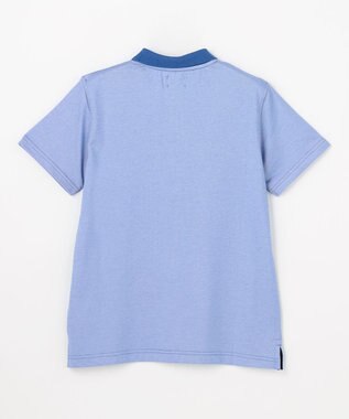 J.PRESS KIDS 【140-170cm】エンブレムポロシャツ ブルー