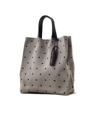 FOLNA RD ニットショッパートートバッグ グレーべージュ