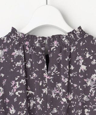 ANY SIS シアーシャーリング ワンピース スレート系