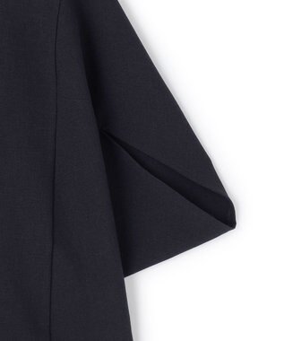 UNFILO ジョーゼット ドルマンプルオーバー ネイビー