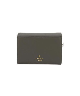 LANVIN en Bleu イエナ 2つ折り中Lファスナー財布 グレー