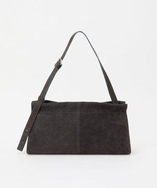 russet 【2025AW新作】スエード横長ショルダーバッグ(CE-1578) Gray