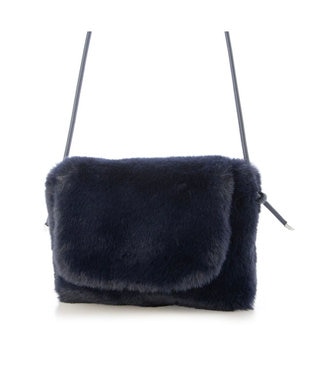 UNBILLION カシュカシュ cachecache / エコファーシンプルフラップショルダー