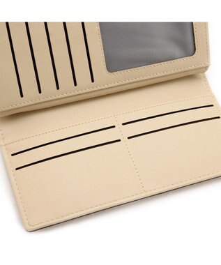 MioFIRANO ラスタープレートロングウォレット 財布　FIRANO フィラノ IVORY