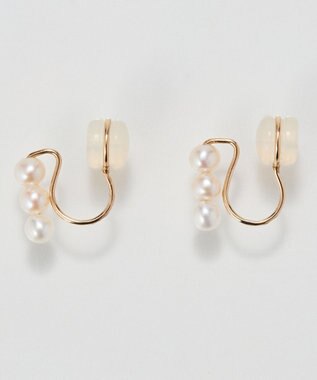 Phoebe 【K10】ノーブルパールイヤリング ゴールド